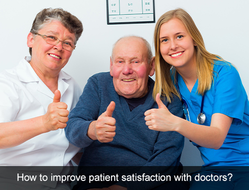 How to improve patient satisfaction with doctors?
