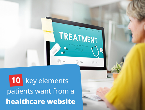 10 Key Elements Patients Want from a Healthcare Website