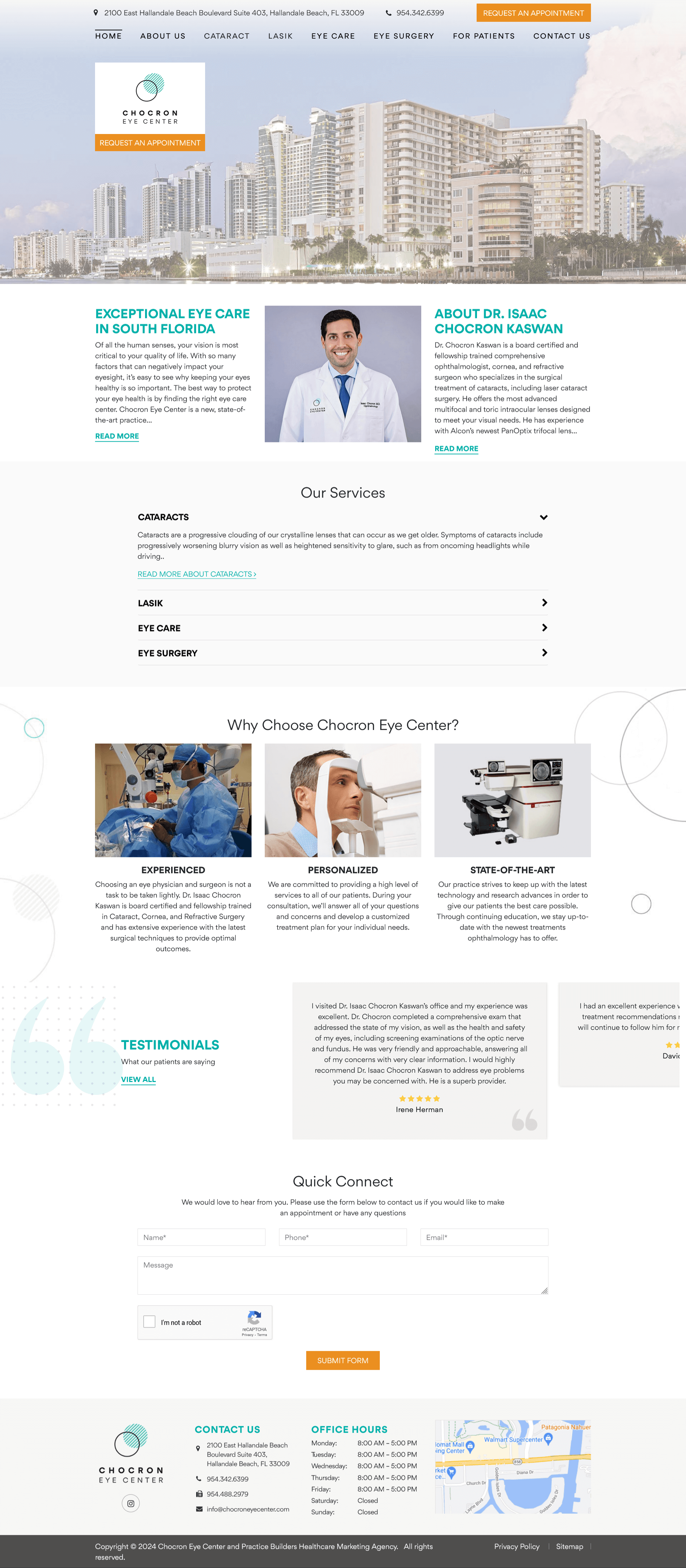 Chocron eye center