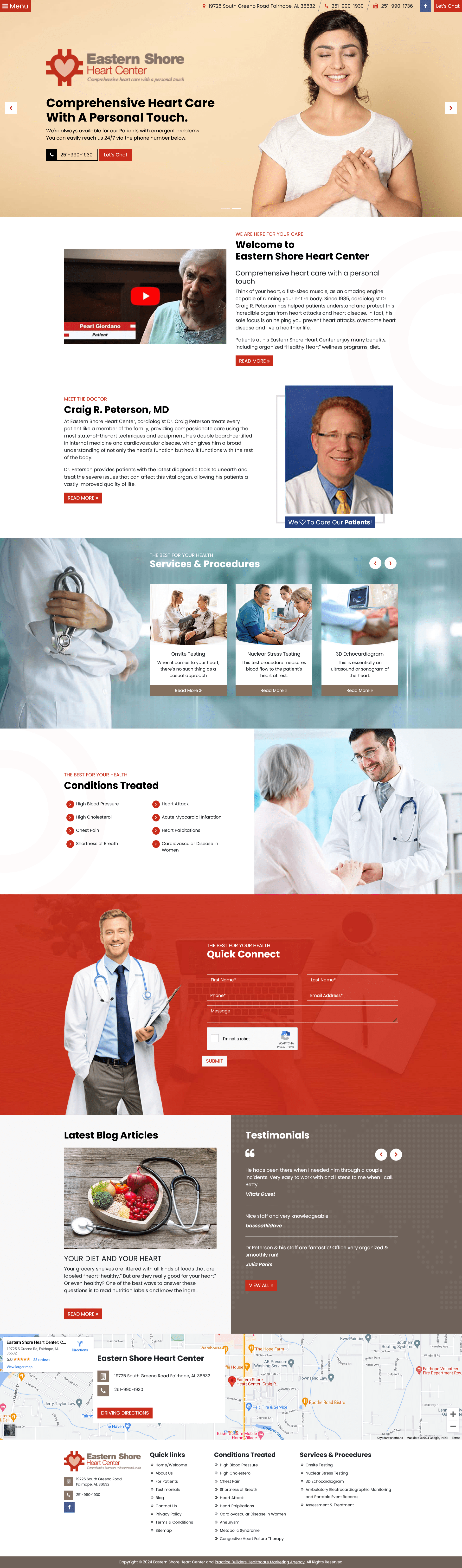 Eastern shore heart center